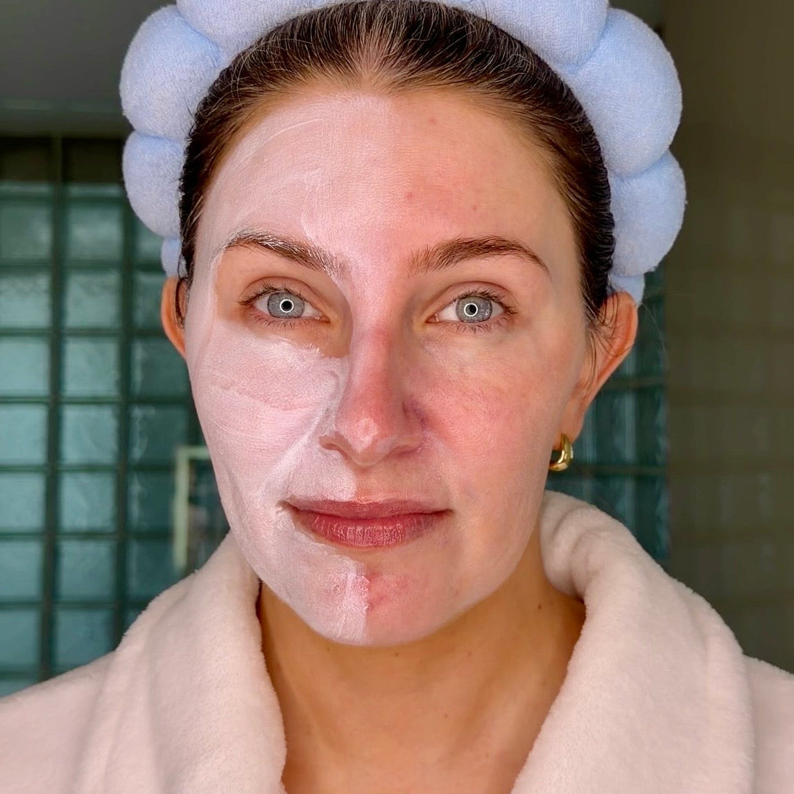 Nappy cream on your face?