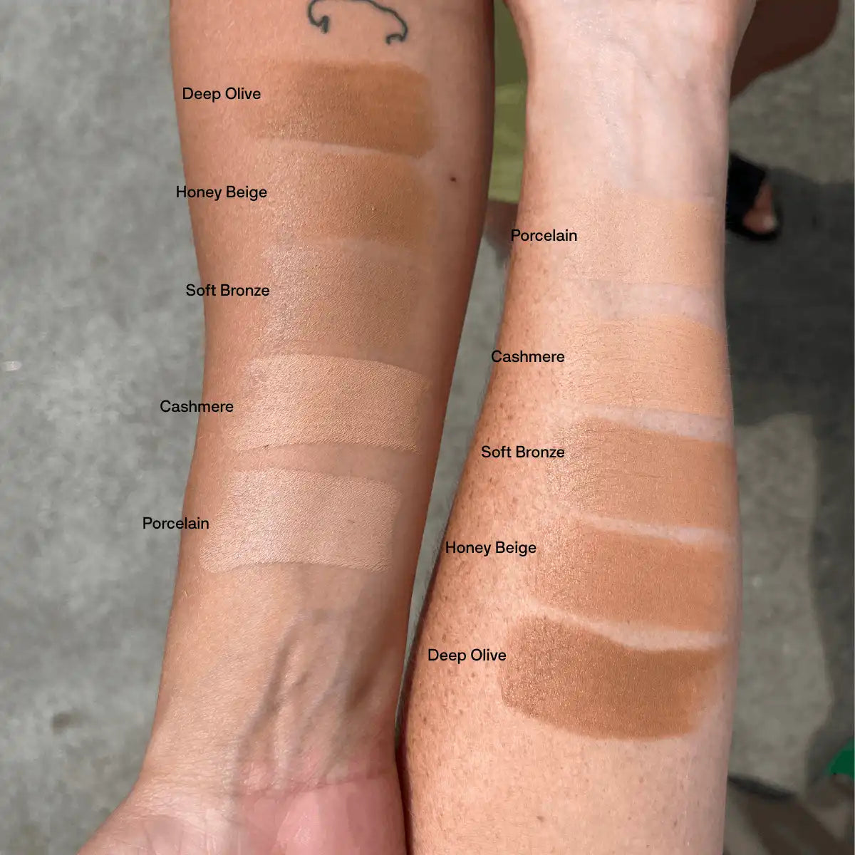 Before & After Using Zinc Stick