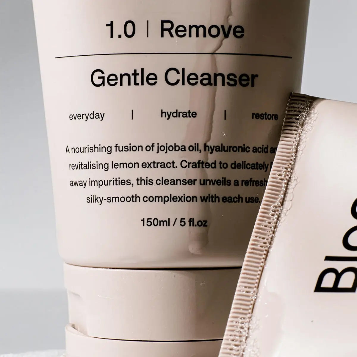 Bloc Gentle Cleanser, step 1.0 Remove in the Bloc skincare routine